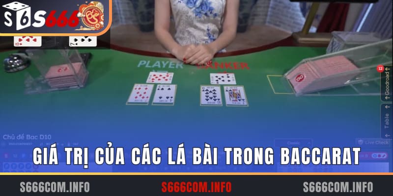 Các lá bài trong game và giá trị của chúng